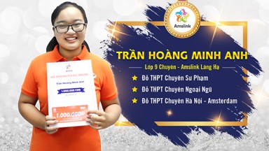 TRẦN HOÀNG MINH ANH - CHIẾN THẮNG ÁP LỰC PHÒNG THI NHỜ BẢN NĂNG NGÔN NGỮ